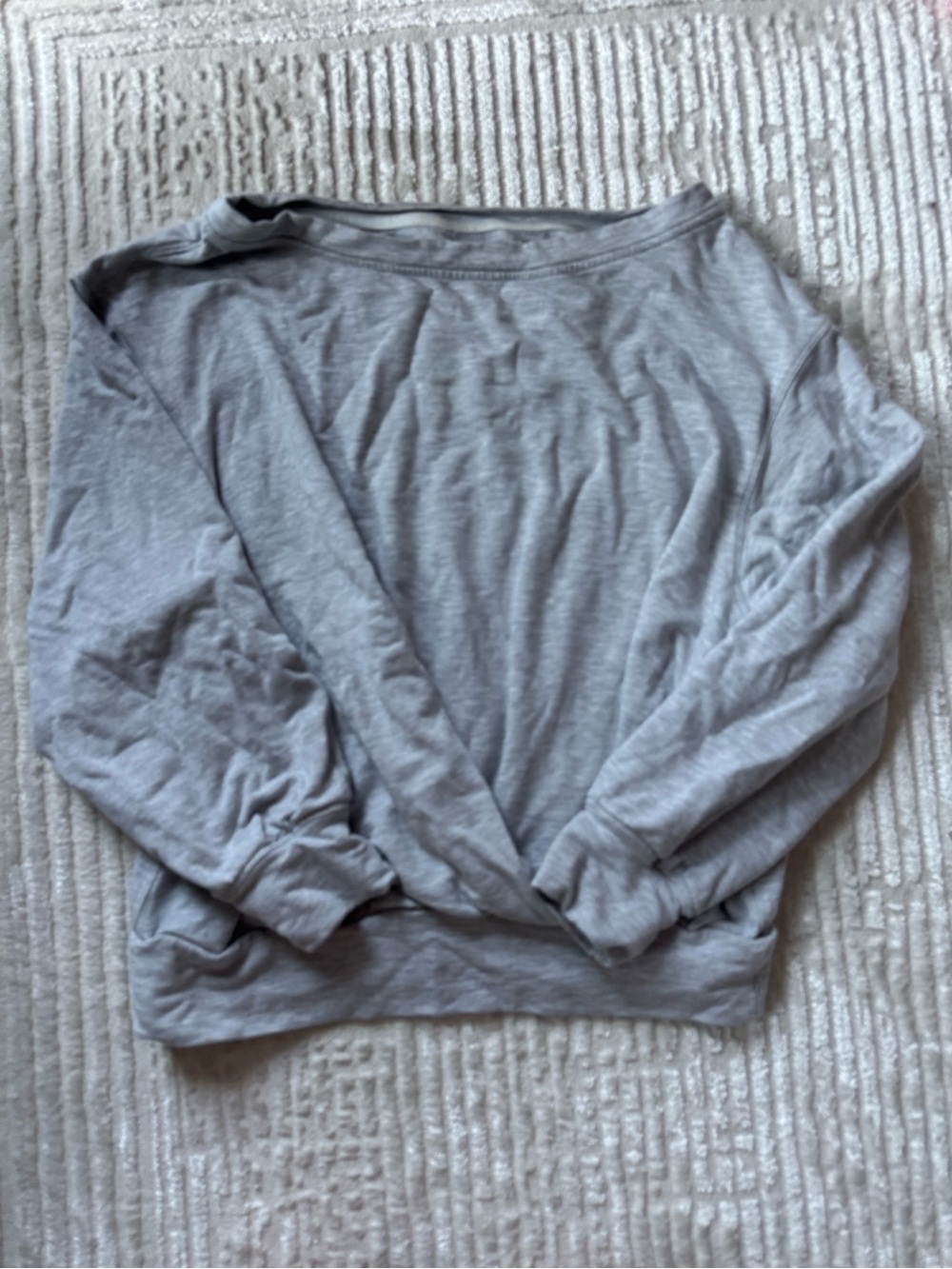 Lululemon grey crewneck